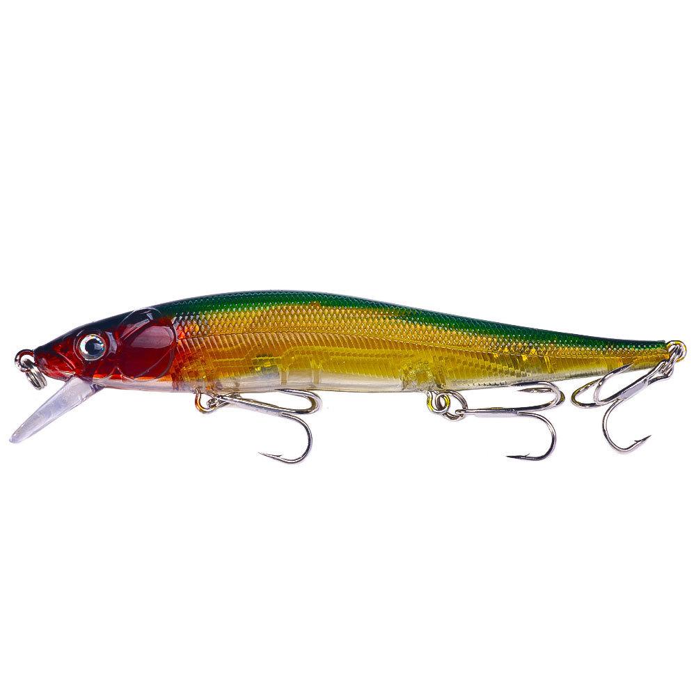 Long Cast Sinking Minnow13.6g12cmBionic Lure Freshwater and Saltwater Universal Lure New Fishing Bait
