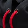 Men Autumn Hoodie Solid Color Letter Pattern Hooded Hat Long Sleeves Loose Streetwear Elastic Cuff Warm Winter Hoodie Men Clothes