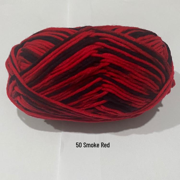 Gradient 5-Ply Medium Thick Baby Velvet Yarn for Crochet and Knitting