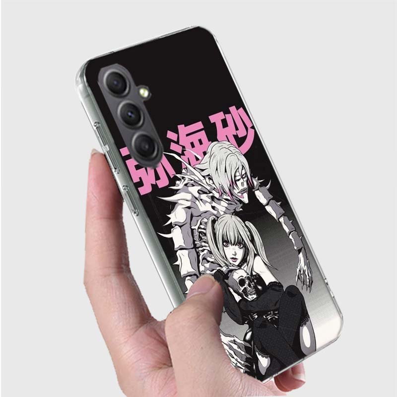 Anime Death note Amane Misa Phone Case for Samsung A16 A26 A36 A56 A17 A37 A57 A07 A06 A02S A03 A04S A05S Galaxy Note 20 10 A50S