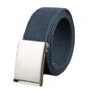 Waist Belt Exquisite Gift Comfortable Canvas Wide Metal Buckle Pants Belt Costume Accessory