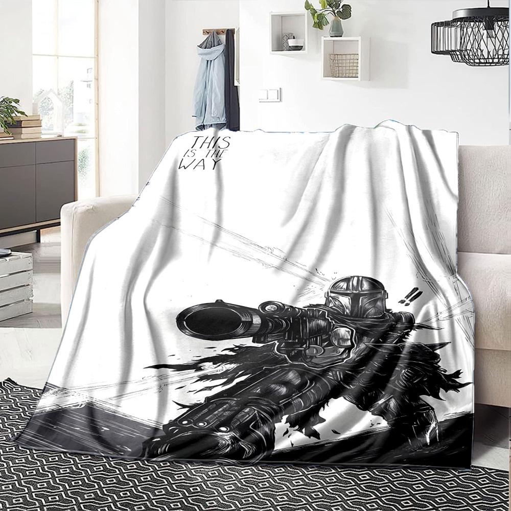 Star Wars Blanket Durable Comfort Suitable for Couch Picnics Chair All-Season Use Stylish Decor Ideal Gift for Friends Family Couples Picnic