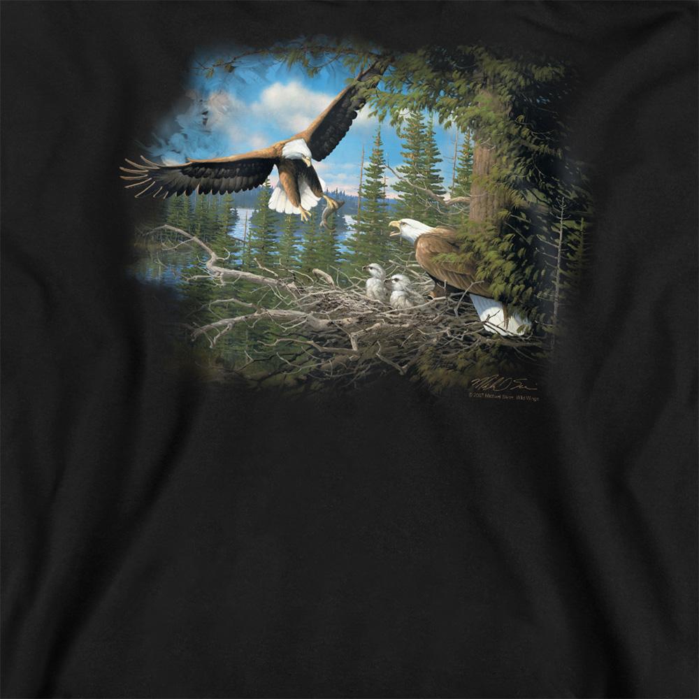 Wildlife Unisex Adult Bald Eagles Sweatshirt