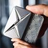 Infinite Position Magnetic Push Card Plate Fidget Mechanical Slider Metal EDC Sensory Relieve Stress Relief Toy Men Anti Anxiety