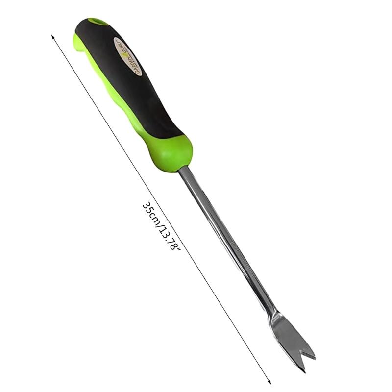 Weed Pulling Tool Weeding Tool with Ergonomic Handle, Stainless Steel Weed Tool Garden Hand Weeder Tools for Lawn