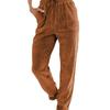 Women's Casual Corduroy Wide-Leg Pants - European and American Fashion