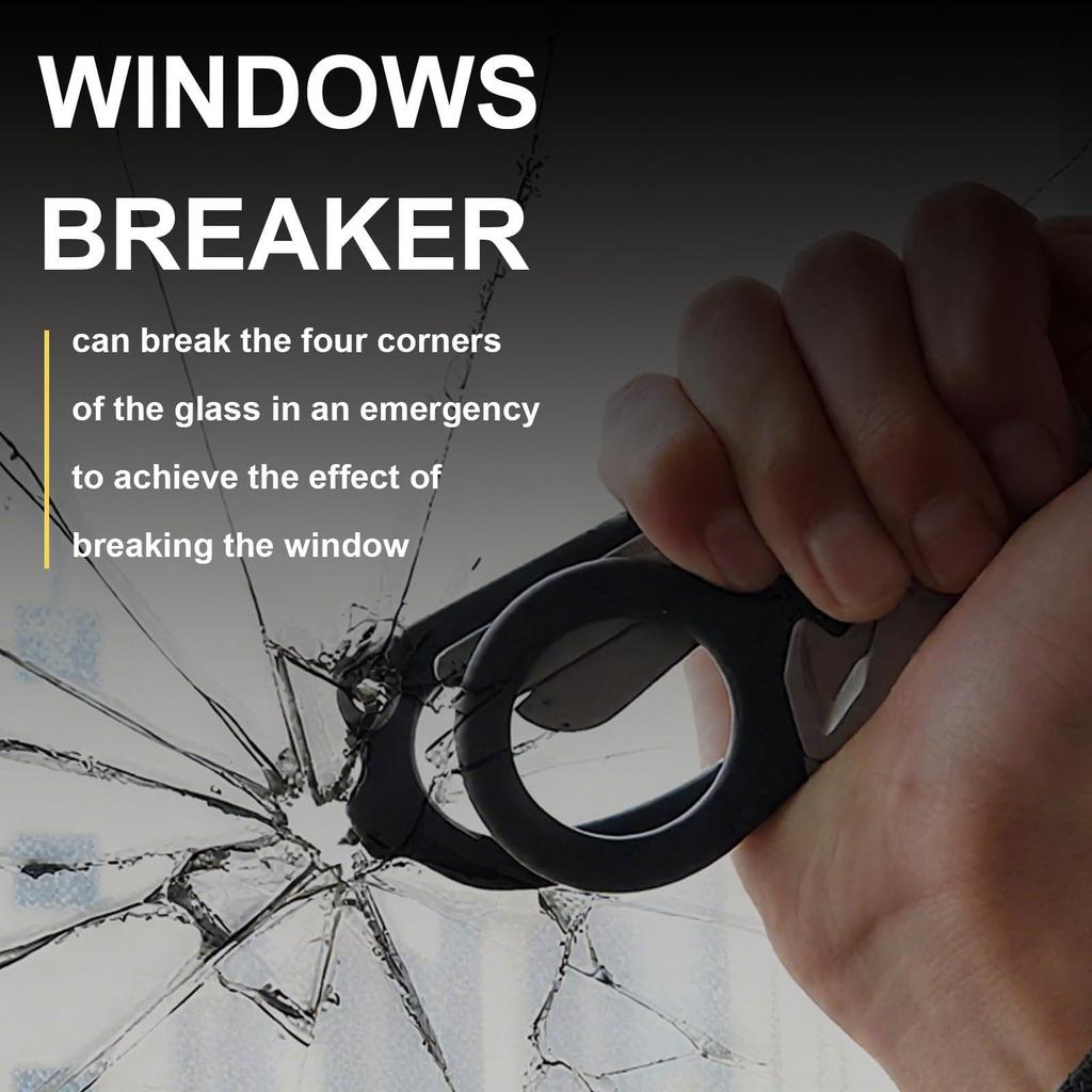 Neutral Multi-functional Foldable Scissors for First Aid & Outdoor Use