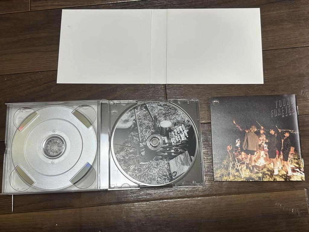 [USED] BTS young forever Hanasho Nenka 2CD+DVD Japan Distribution Edition