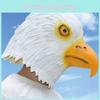 Animal Mask Latex White Eagle Headgear For Halloween Festive Events And Pranks