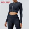 Aerobes Fitness-Set Mit Feuchtigkeitsableitendem Stoff Für Damen Laufen Und Yoga