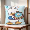 P-Pekkle Kawaii Cushion Cover For Pillow Printing Sofa Decoration Home Car Room Coffee Shop Office Nordic Simplicity