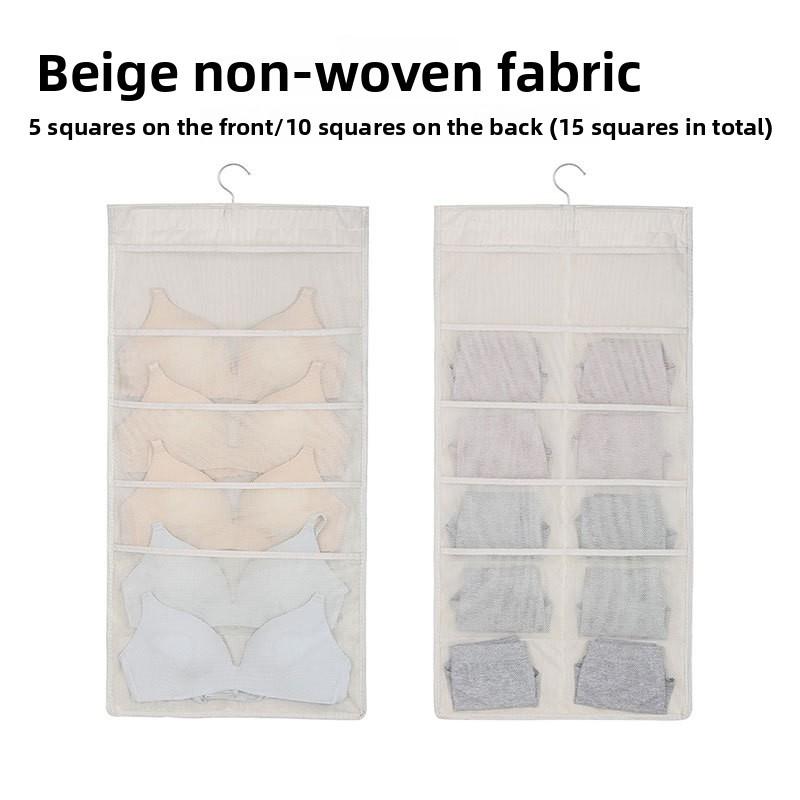 Multipurpose Closet Hanging Bag With 3d Design For Underwear And Socks