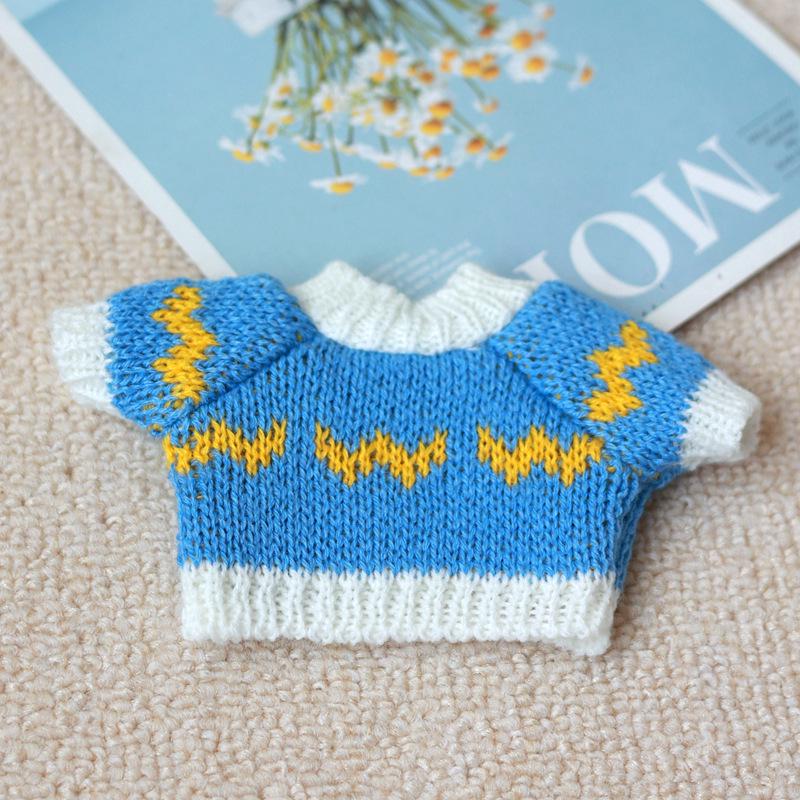 20cm Cotton Doll Accessories: Plush Dog Sweater, Scarf, Hat Set