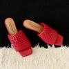 Fashion New Summer Fashion, Lightweight and Anti-slip Flat-bottomed Flip-flops for Women Wearing Thick-soled Wedge Heels T69