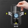 Car Phone Holder Car Air Vent Clip Mount Mobile Phone Holder For Volkswagen VW Golf 6 7 8 Touareg Passat Polo Jetta MK4 B6 GTI zj5
