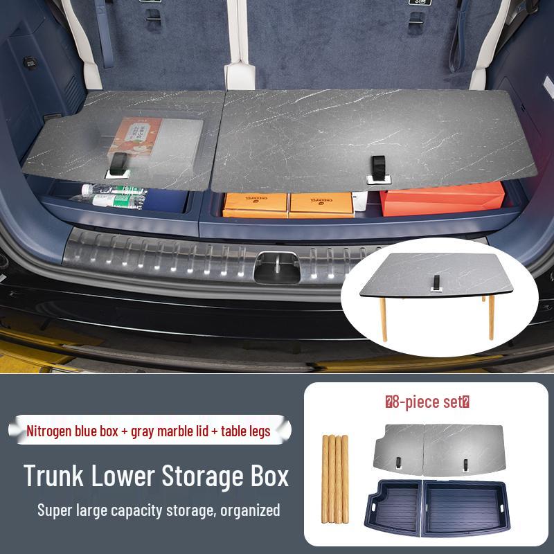 Zeekr 009 Trunk Organizer for 2024-25: Tail Box Storage & Accessories