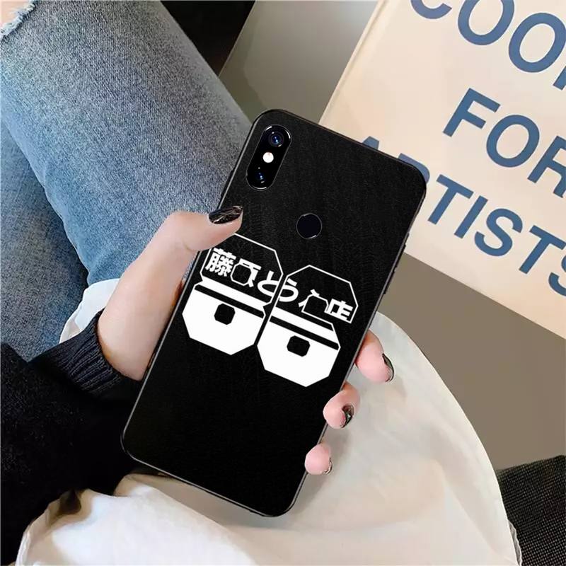 Initial D AE86 Cartoon Auto Luxus Design Abdeckung Telefon Fall Für Xiaomi Redmi Hinweis 7 8 9 t max3 s 10 pro lite