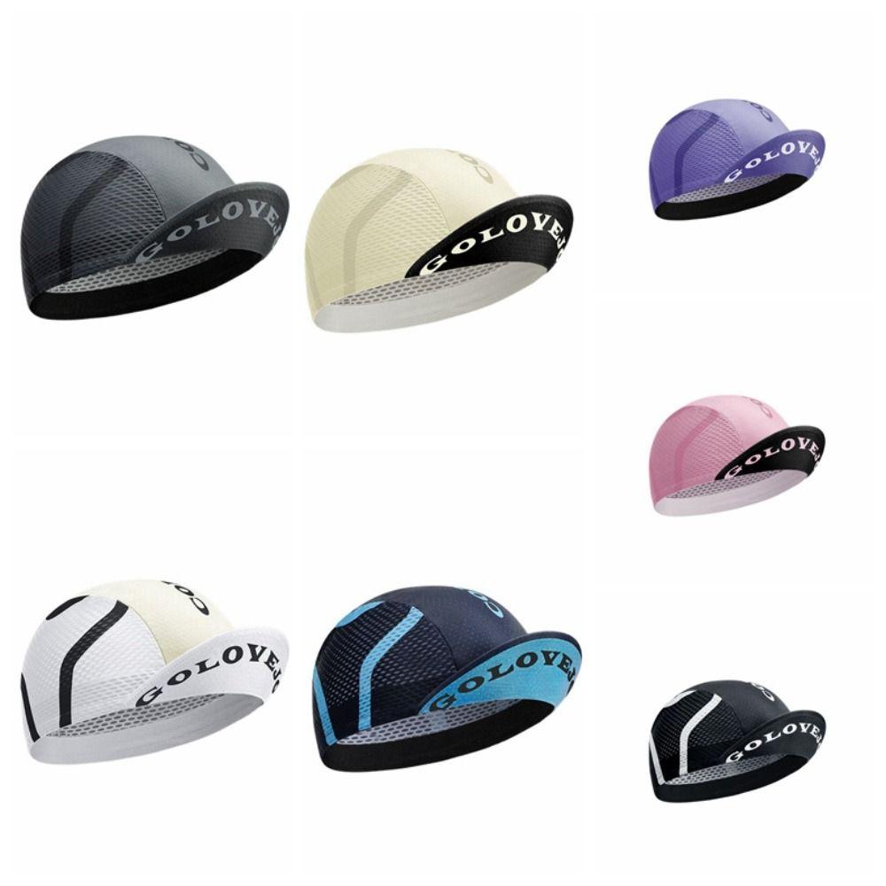 Polyester Road Bicycle Cap Breathable Colorful Bike Headwear  Bike Bicycle Riding