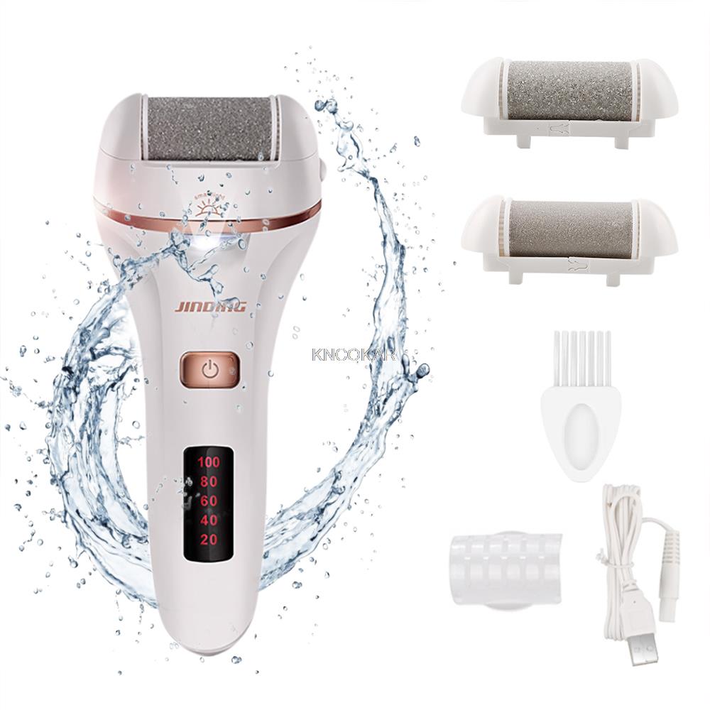 Electric Sawing Foot File USB Charging Feet Pedicure Machine Digital Display Foot care Tool Dead Skin Roller Electric Foot File
