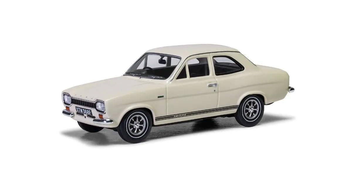 

Kyosho CORGI Масштаб Ford Escort MkI Twin Cam Пресс-отделка Ermine CGVA09532 1/43 Автомобиль, Белый, Продукт,