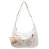 Cartoon Simple Large-capacity Bag, High-end Women's Bag, Fashionable and Cute Messenger Bag, Commuter Versatile Dumpling Bag