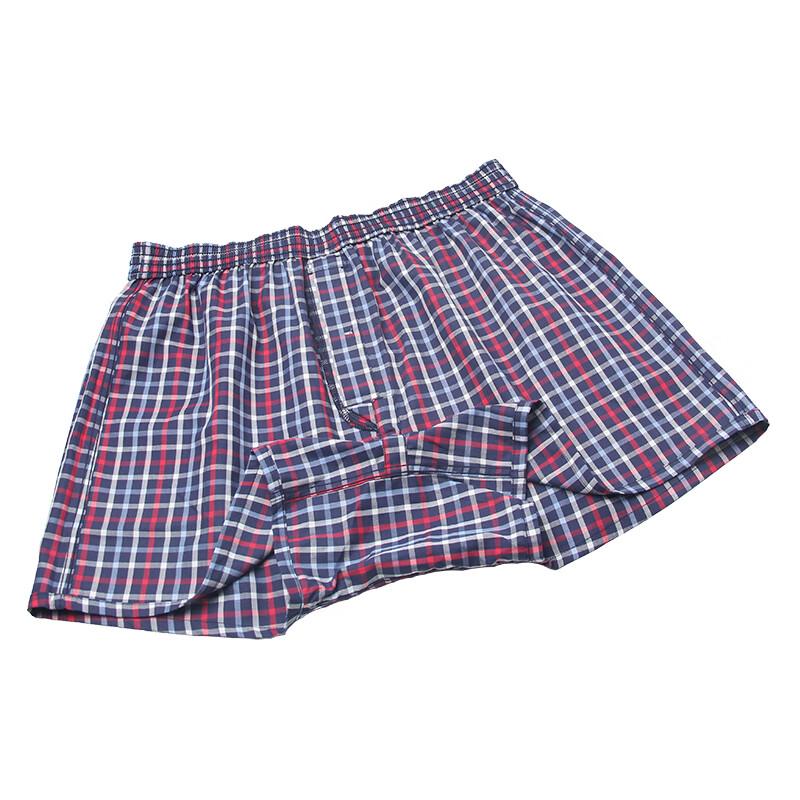 BXMAN Men's Loose Woven Cotton Boxer Shorts
