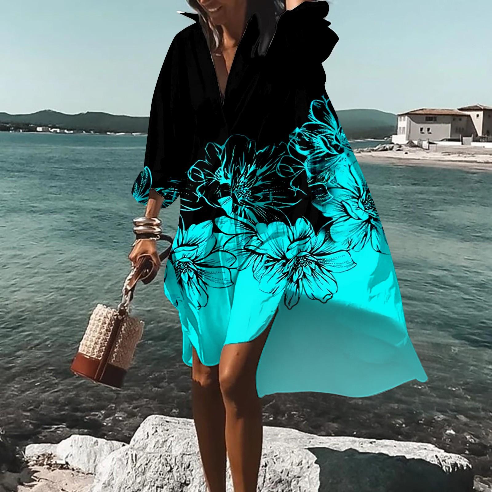 Женское летнее богемное платье — фото 8