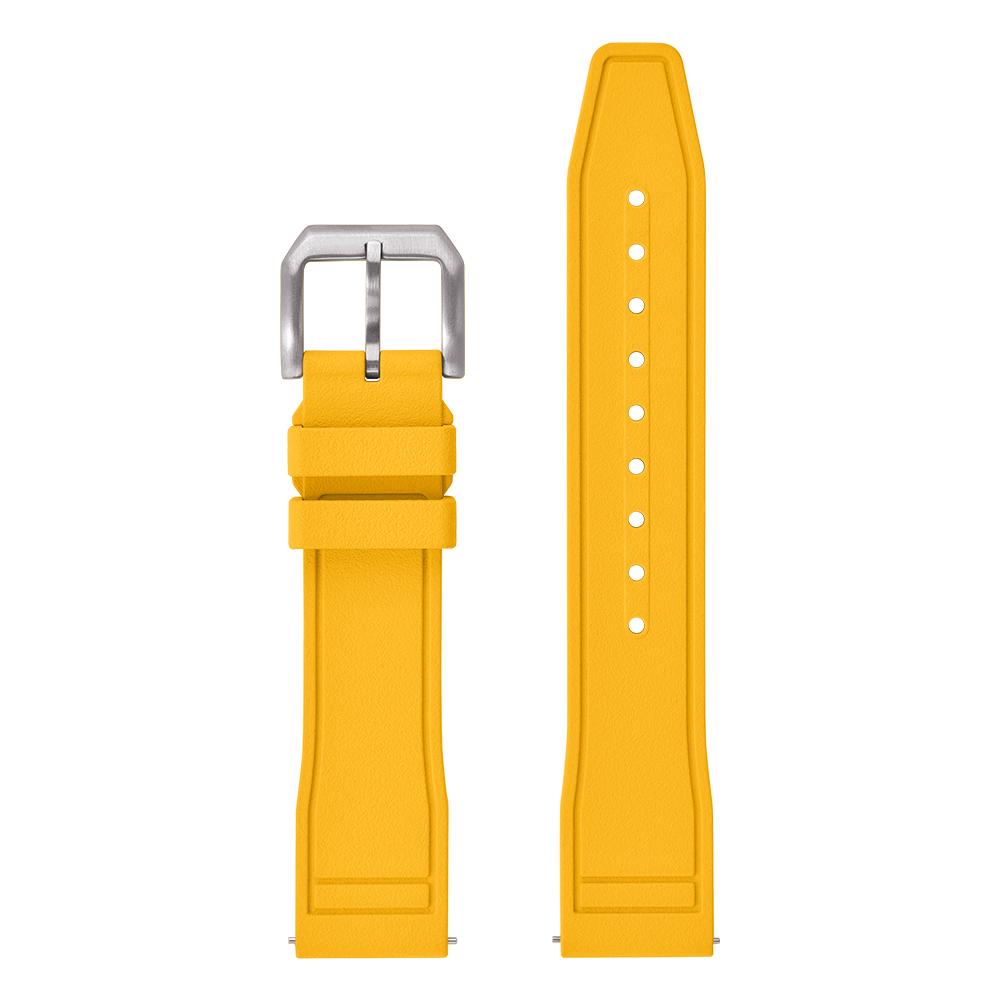 Premium FKM Strap 20mm 21mm 22mm Watch Strap Diving Waterproof Quick Release Fluororubber Watchbands For Each Brand Diving Watch