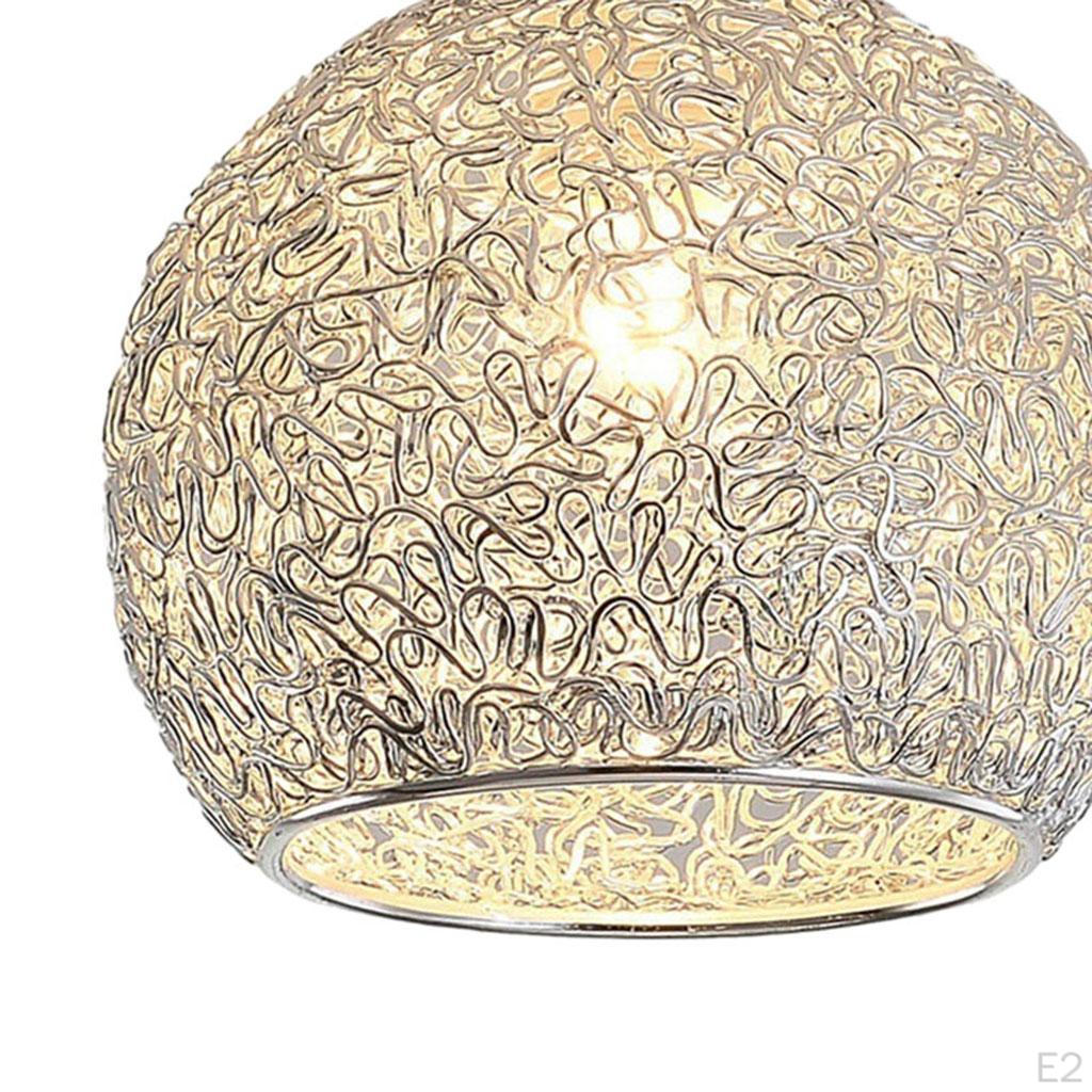 Ceiling Lamp Aluminum Shade with E27 Base Indoor Decorative Lighting for Hallway Cafe Bar Hall