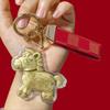 999 Pure Gold Year of the Horse Keychain Bag Charm & Mobile Phone Lanyard - Perfect Birthday Gift