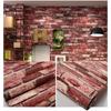 Retro Nostalgic Imitation Brick Pattern Brick Brick Wallpaper Cafe Bar Restaurant Culture Wallpaper