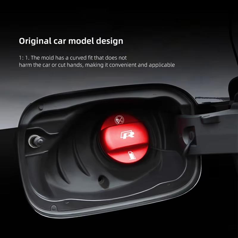 Golf 3 4 MK3 MK4 2026 Hot For VW VOLKSWAGEN Car Oil Tank Protect Cover Refuel Fuel Tank Cap Accessories For VW R-Line R GTI Polo