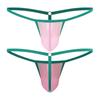 Pánské G-string Průhledné Mesh Bulge Pouch T-back Low Rise Tanga Sissy Spodní prádlo