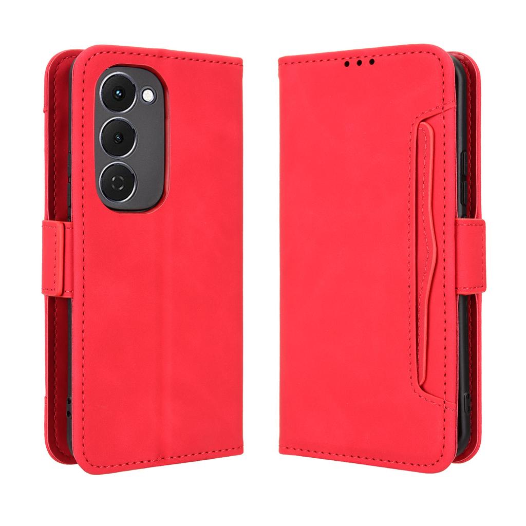 For TECNO Spark 40 Pro+ 4G Leather Case Phone Wallet Cover with Multiple Card Slots