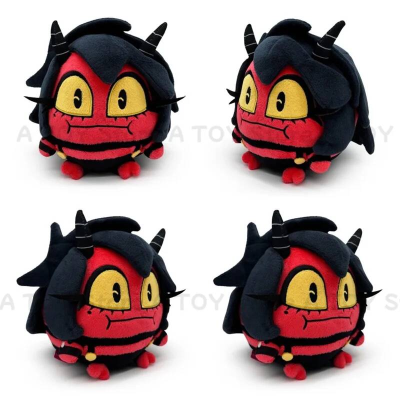 40cm Anime Hazbin Hotel Neue Plüschpuppe Zimmerdekoration Kawaii Kuschelkissen Film-Peripherieartikel Spielzeug Stofftier Fans Geburtstagsgeschenk