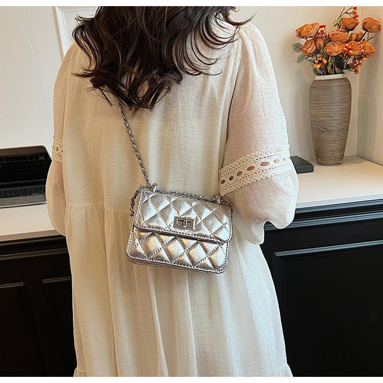 IELGY Модная сумка-мессенджер с цепочкой из бриллиантов на плечо — фото 6