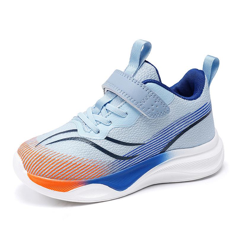 Children's outdoor sports shoes 2025 boys fashion mesh breathable shoes medium older children and girls personalized running shoes