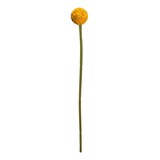 Yousheng Artificial Flower Ball Realistic UV Resistant Fake Chrysanthemums Ball Wedding Party Indoor Outdoor Table Centerpiece Faux Dandelion