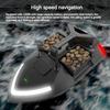 Fishing Bait Boat, Led Power Display and Searchlight, Battery Capacity 12000mah, 40 GPS Set Points, 3-hour Cruise, Automatic Return