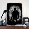 Django Unchained Tin Plaque Poster Customized Wall Art Retro Vintage Metal Signs for Man Cave Room Decorations Gamer Decoration