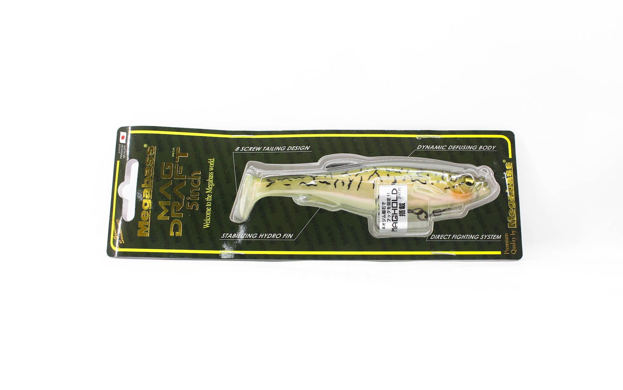 

Megabass Soft Lure Mag Draft 5-дюймовая тонущая приманка Nude Bass (9110)