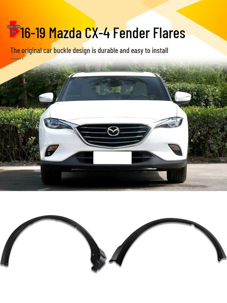 Mazda CX-4 (2016-2022) Wheel Arch Fender Anti-Scratch Trim Panel Set