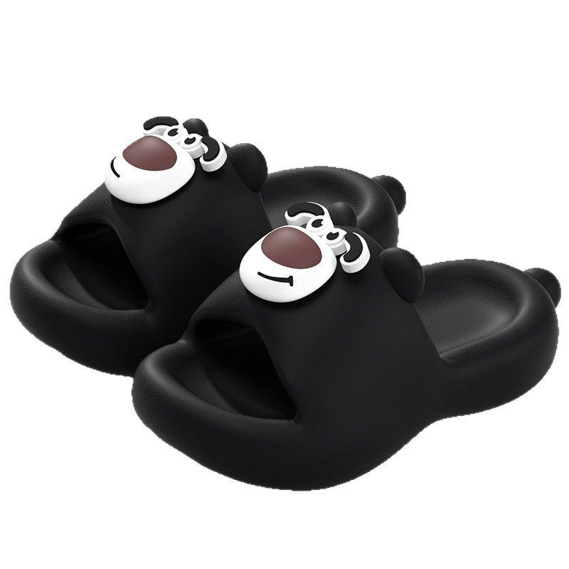 Cartoon children's summer sandals for boys, suitable for indoor and outdoor wear, odor-resistant, non-slip, soft-soled, for older children and