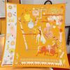 New Summer Air-conditioned Room Warm Square Scarf French Fashion Women's Shawl Gift Fashion Trend Headscarf