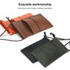 PU Leather Hairdressing Scissors Storage Bag Hair Stylist Pocket Pouch Scissors Bag Adjustable Strap Waist Bag for Hair