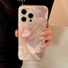 Glare Butterfly Pendant Lanyard iPhone15 14 Phone Case Compatible and Suitable for 13/12/11promax