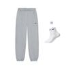 Li Ning Sports Life Collection Knitted Sweatpants Men's Heather Gray AKLT603-3