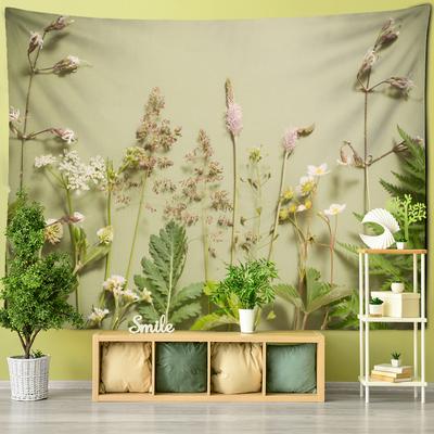 Pflanze Blume Wandteppich Hängen Psychedelic Natürliche Ins Einfache Böhmischen Stil Kunst Hippie Schlafzimmer Wohnkultur