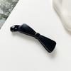 Fine Flash Ponytail Holder Bow Hair Clips Korean Accessories Banana Big Clip  Women