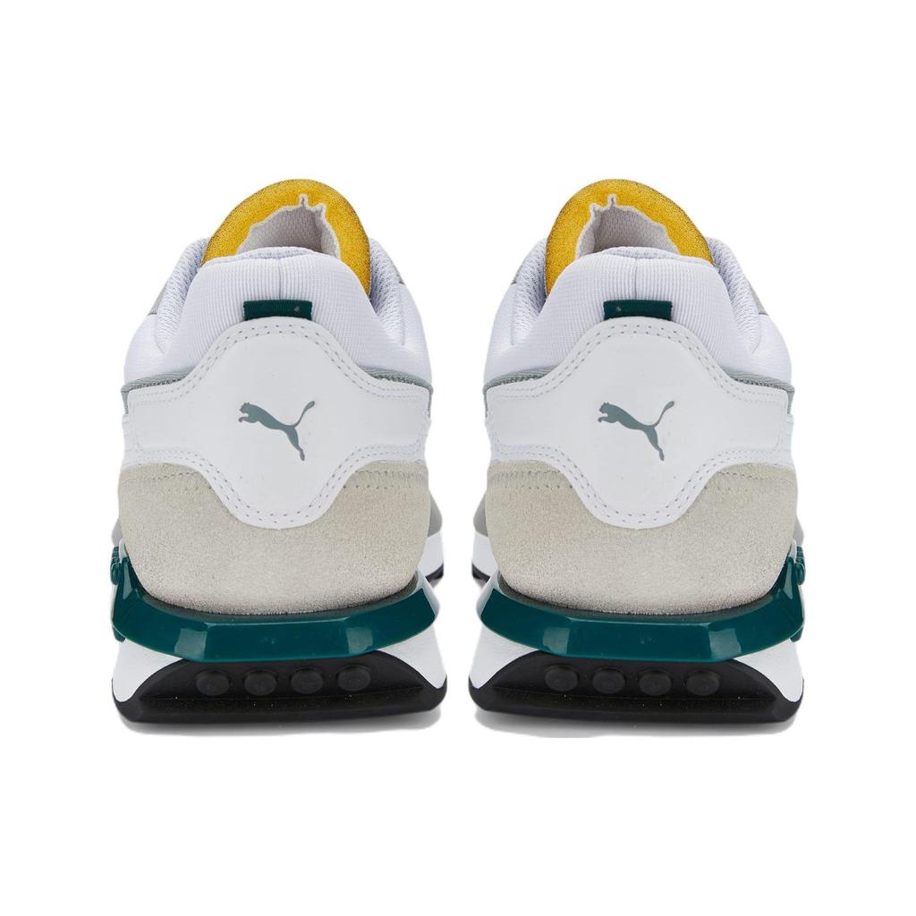 Puma City Rider Unisex White Grey Green 382044-20
